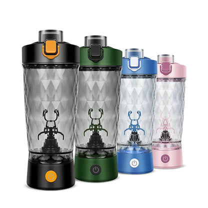 650ml Electric Protein Powder Mixing Automatic Shaker Bottle Mixer - BeautiMass