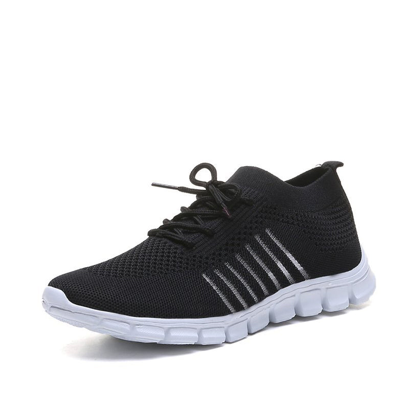 Women Slip on Mesh Light Breathable Running Sneakers Walking Shoes - BeautiMass