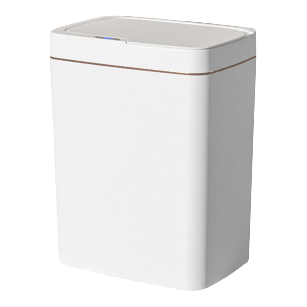 15/18L Smart Sensor Waterproof Intelligent Touchless Quiet Auto Motion Sensor Trash Can - BeautiMass