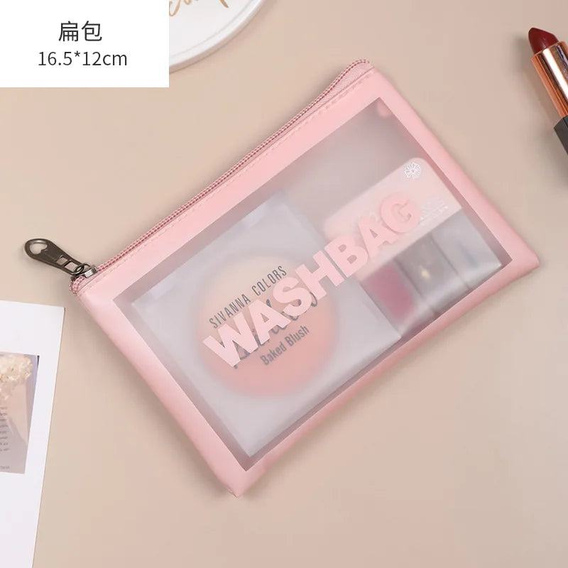 Transparent PVC Storage Travel Organizer Clear Makeup Bag - BeautiMass