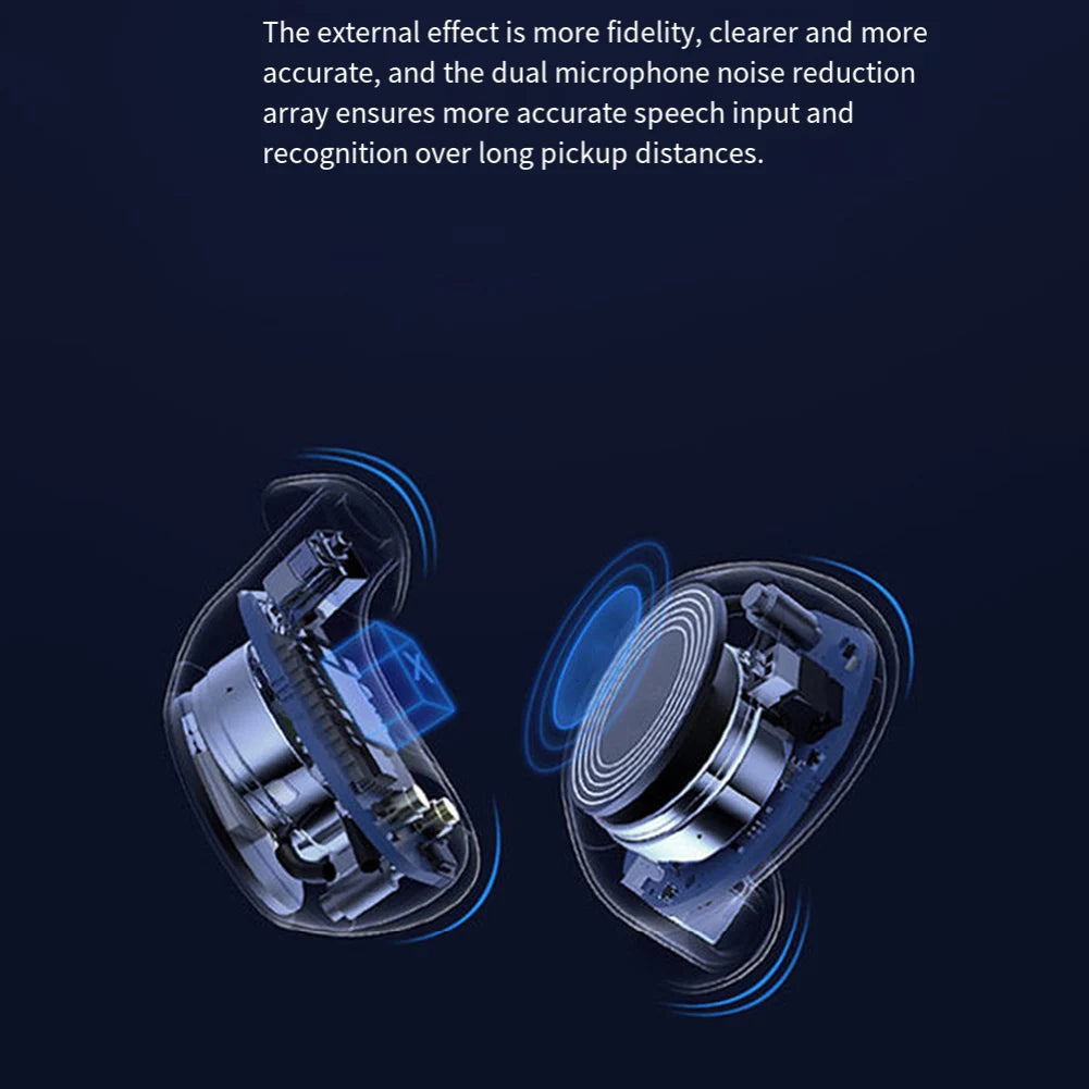 M8 Translation Headphones Instantly Translate In 144 Languages Wireless Blue-tooth With Smart Earphone - BeautiMass