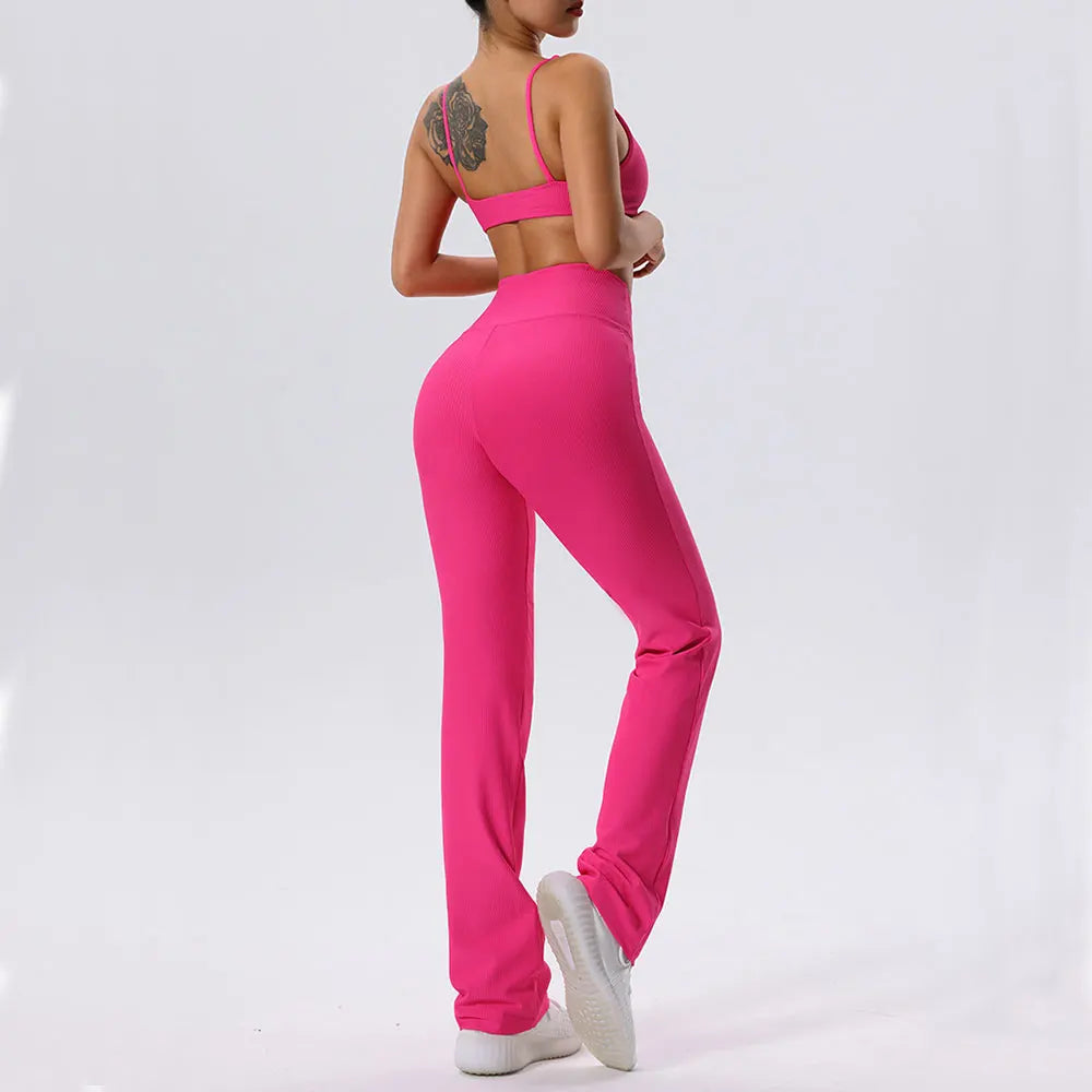 Yoga Women's Tracksuit Workout Fitness Yoga Sets - BeautiMass