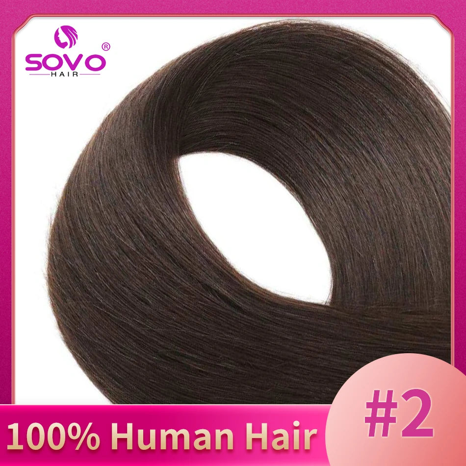 U Part Human Hair Wigs Straight Unprocessed 100% Brazilian Virgin Human Hair Wig Glueless Hair Natural Color  Natural Black BeautiMass