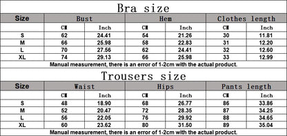 Women's Tracksuit Fitness Suit Yoga Sets Sportswear Clothes Bra+High Waist Leggings - BeautiMass