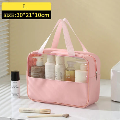 Transparent Makeup Wash Bag Women's Large Capacity - BeautiMass