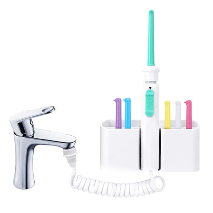 LISM Water Dental Flosser Faucet Oral Irrigator Floss Dental Irrigator Dental Pick Oral Irrigation Teeth Cleaning Machine BeautiMass