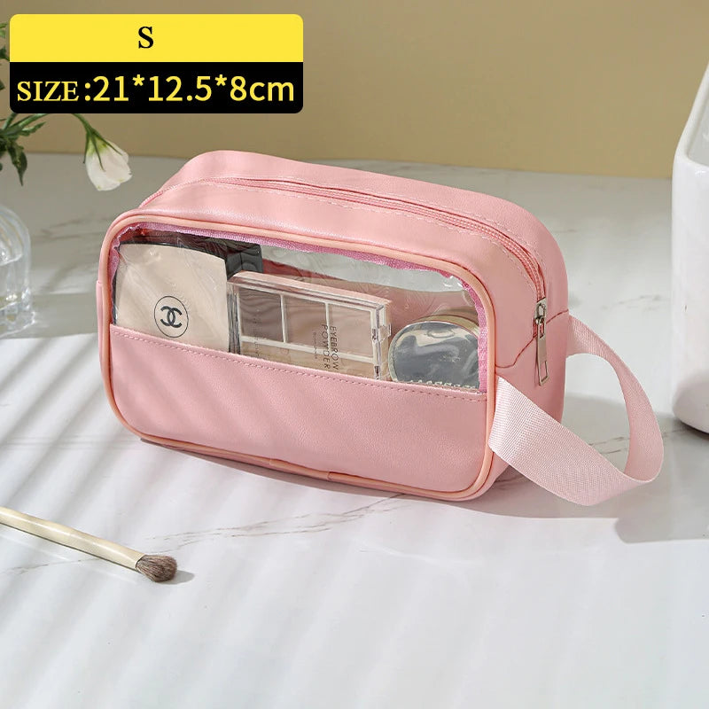 Transparent Makeup Wash Bag Women's Large Capacity - BeautiMass