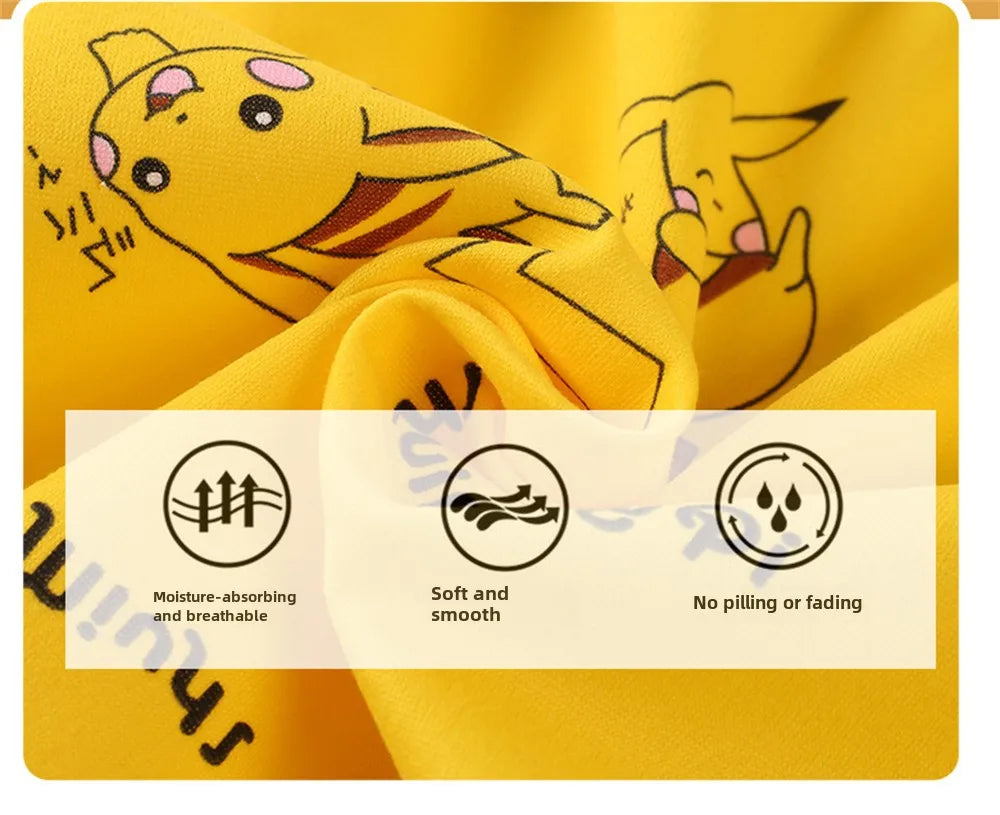 2pcs/set Pokemon Pikachu Kids Pajamas Cartoon Boys Girls Pajamas Sets - BeautiMass