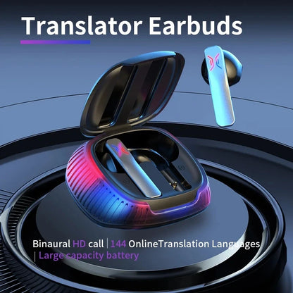 Wireless Bluetooth Headphones 114 Languages Real-Time Travel multifunctional earphone Noise Canceling Translator - BeautiMass