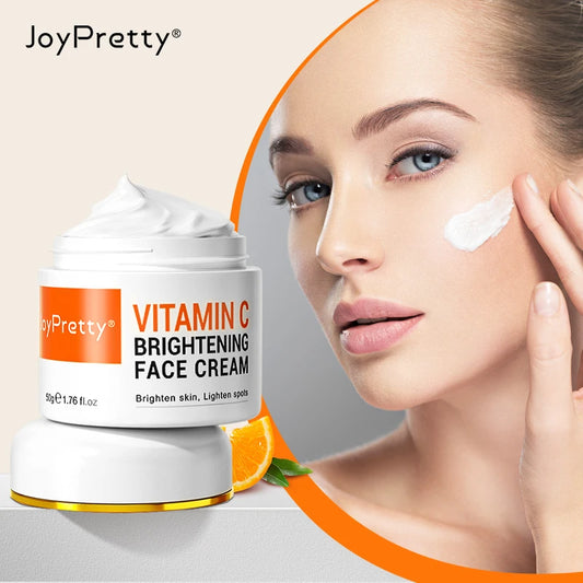 Vitamin C for Face Cream Pigments Dark Spots Removal Whitening Facial Cream - BeautiMass