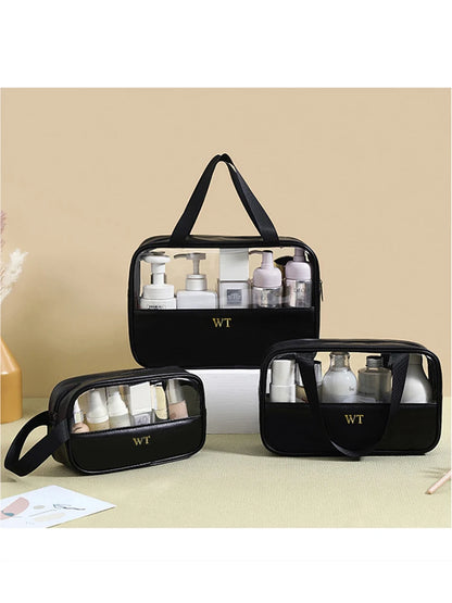 Transparent Makeup Wash Bag Women's Large Capacity - BeautiMass