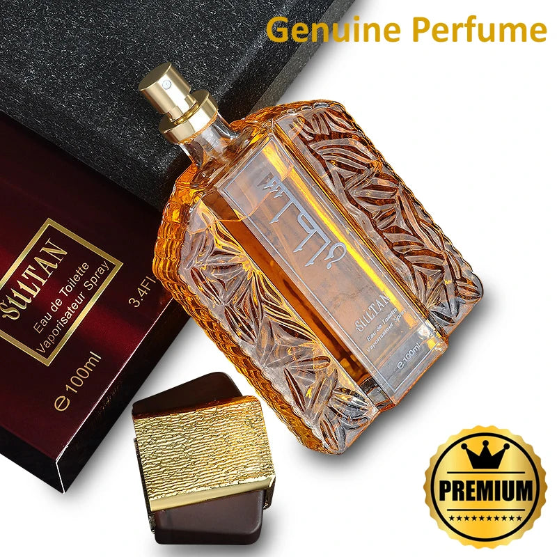 100ml Original Men's Perfume Lasting Fragrance Floral Scent Golden Earl - BeautiMass