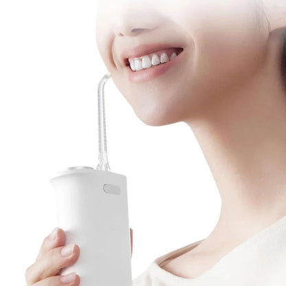 XIAOMI MIJIA Oral Irrigator F400,Portable Cordless Water Dental Flosser Teeth Pick,4 Mode,200ml Water Tank,Electric Waterflosser BeautiMass