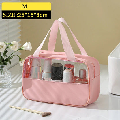 Transparent Makeup Wash Bag Women's Large Capacity - BeautiMass