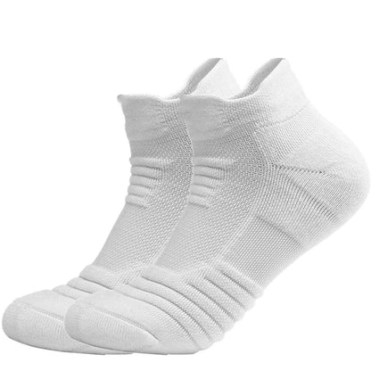 2Pairs Anti-slip Football Socks Men Women Cotton Sock Short Long Tube - BeautiMass