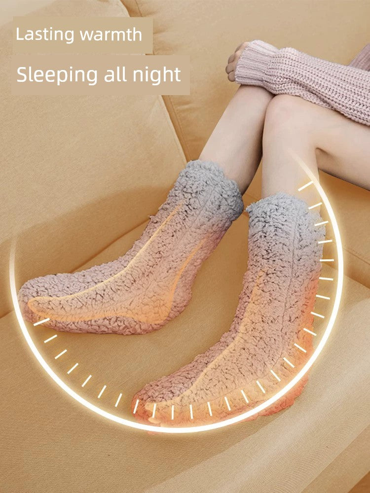 Fantastic Foot Warming Appliance Women's Feet Warmer Winter Sleep Bed Socks Hot Water Bag Dormitory Quilt Cover Feet Heattech 1851 BeautiMass