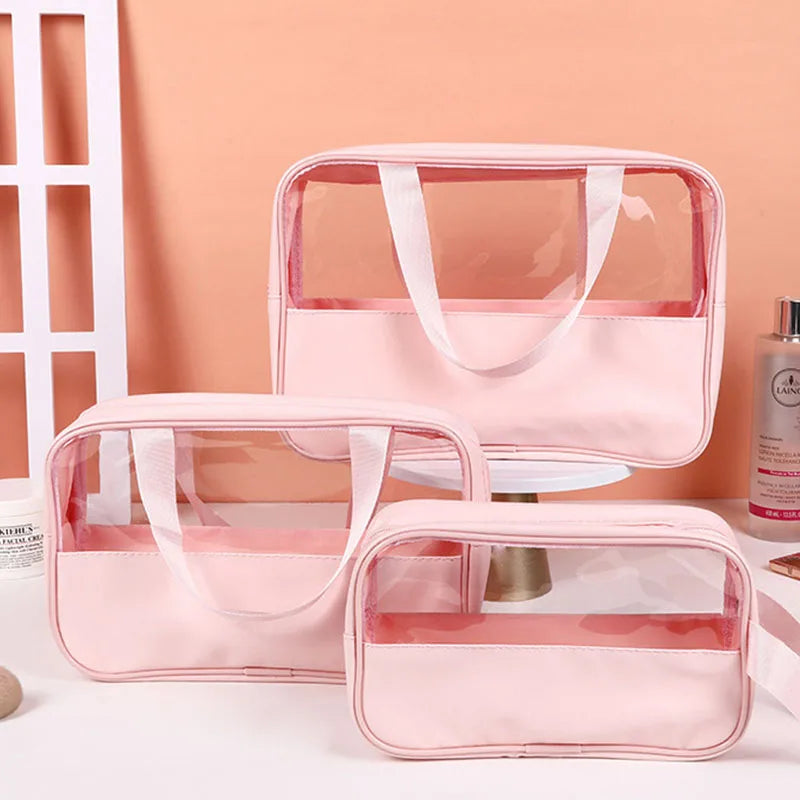 Transparent Makeup Wash Bag Women's Large Capacity - BeautiMass