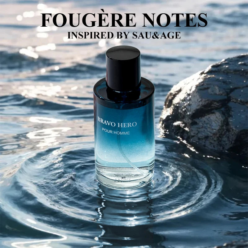 100ML 3.4FL.OZ Feronomas Perfume, Fougere Notes Lavender Long Lasting - BeautiMass