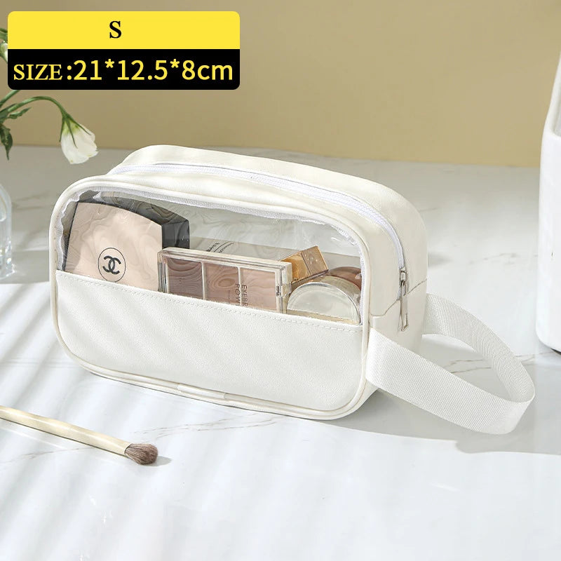 Transparent Makeup Wash Bag Women's Large Capacity - BeautiMass