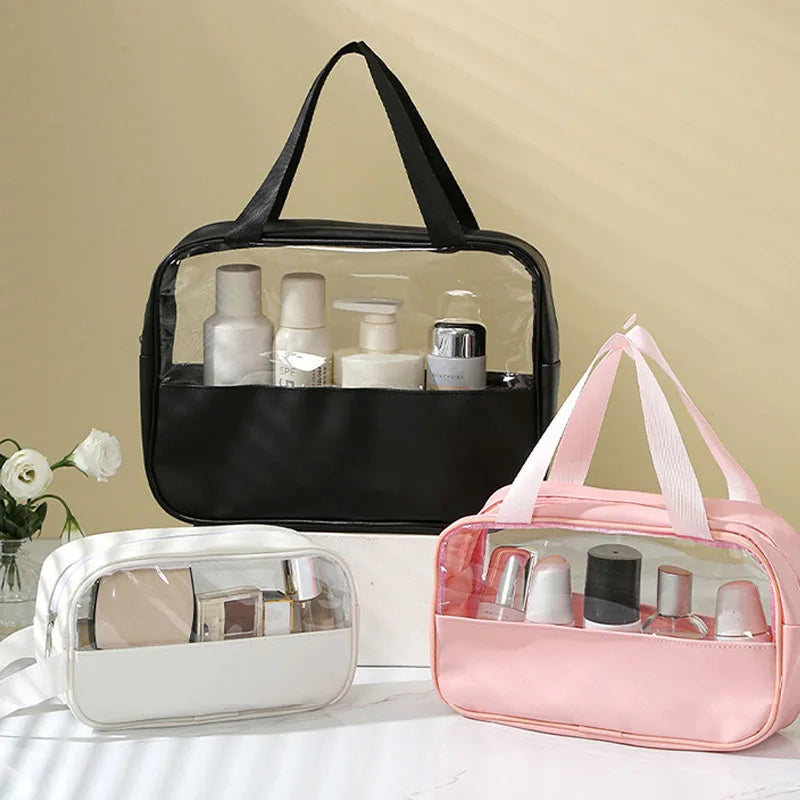 Transparent Makeup Wash Bag Women's Large Capacity - BeautiMass