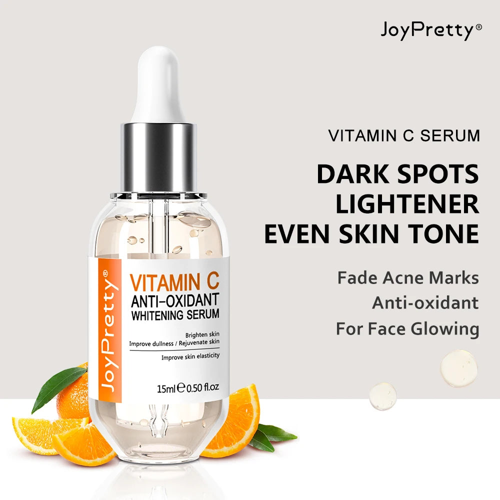 Vitamin C Serum For Face Dark Spots Fading Hyaluronic Acid - BeautiMass