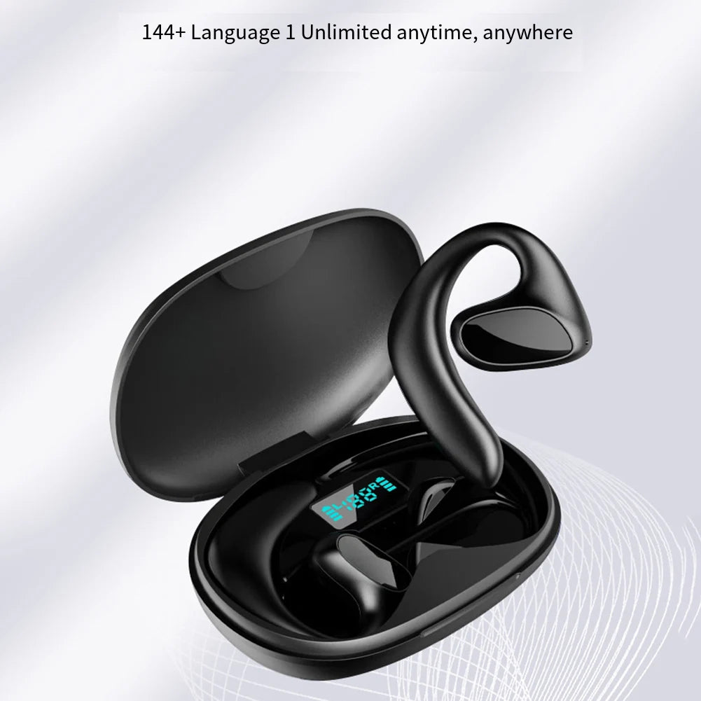 M8 Translation Headphones Instantly Translate In 144 Languages Wireless Blue-tooth With Smart Earphone - BeautiMass