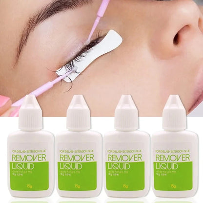 7PCS Original Korea Liquid Gel Glue Removing Eyelash Extensions Health Makeup Tools 105g - BeautiMass