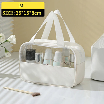 Transparent Makeup Wash Bag Women's Large Capacity - BeautiMass