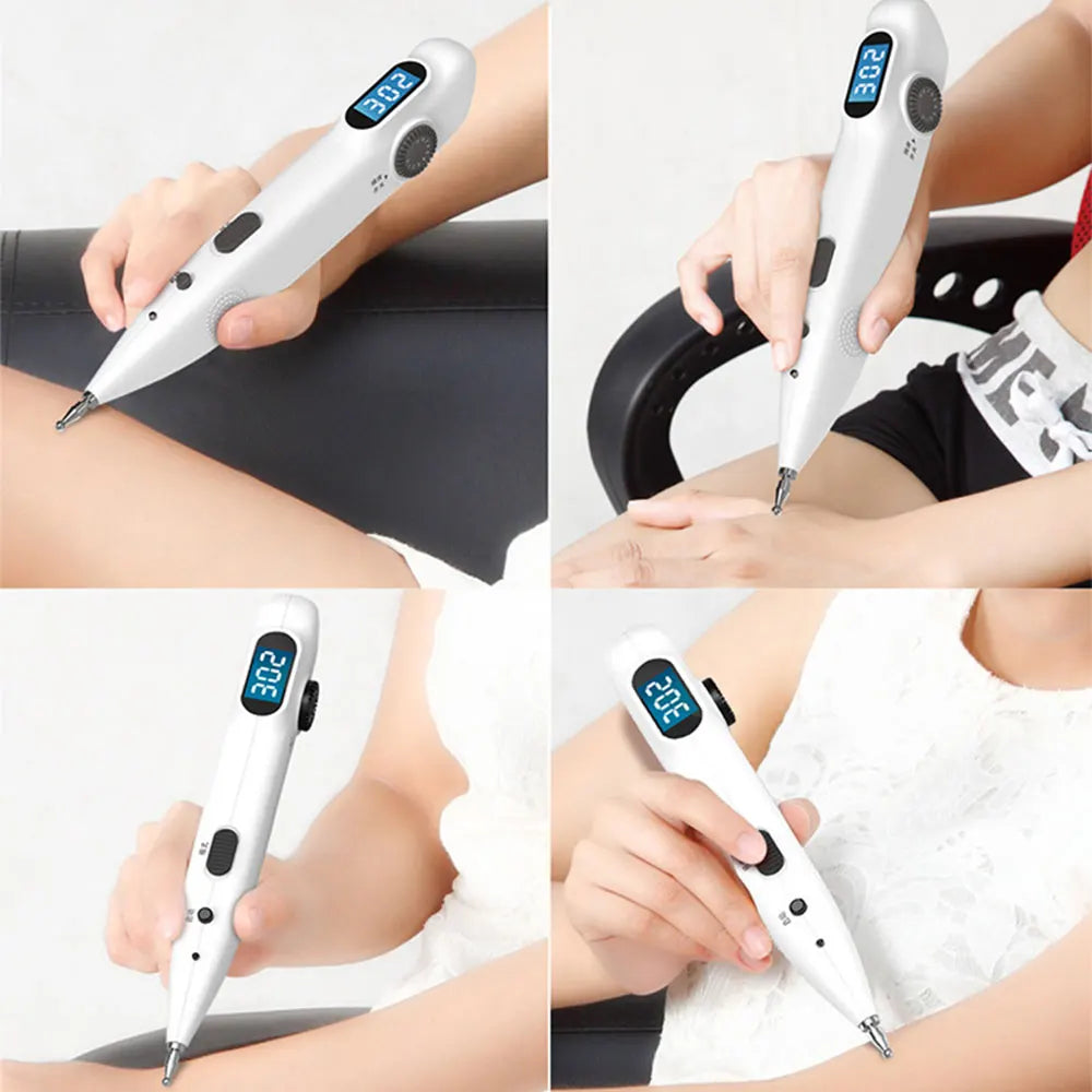 Acupuncture Pen With Digital Display Electro Acupuncture Point Muscle Stimulator - BeautiMass