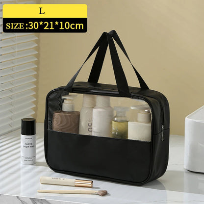 Transparent Makeup Wash Bag Women's Large Capacity - BeautiMass