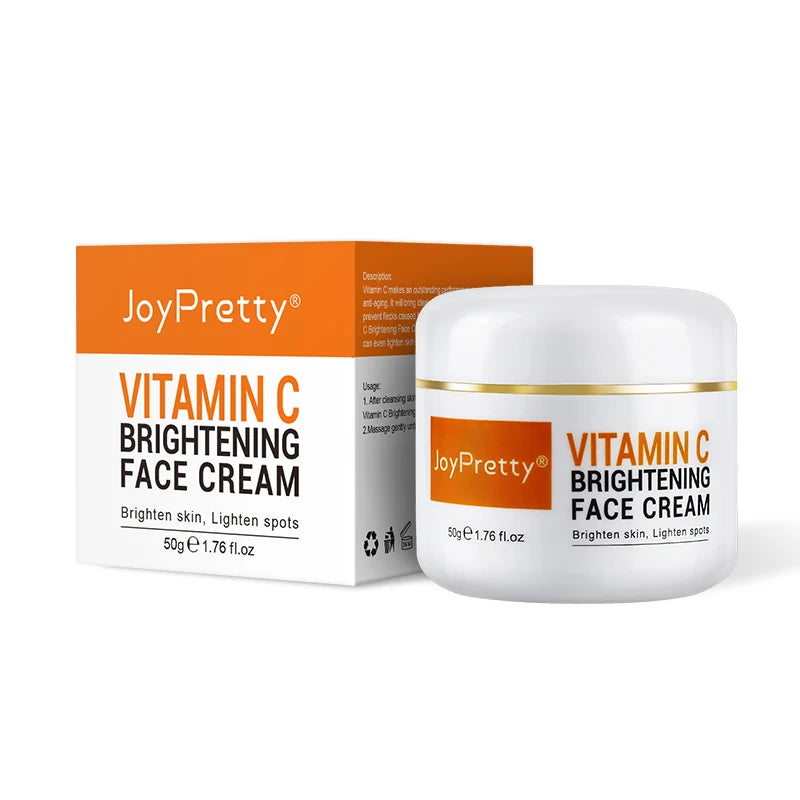 Vitamin C for Face Cream Pigments Dark Spots Removal Whitening Facial Cream - BeautiMass