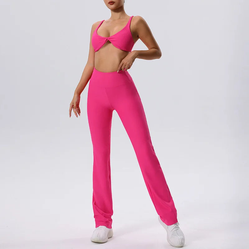 Yoga Women's Tracksuit Workout Fitness Yoga Sets - BeautiMass