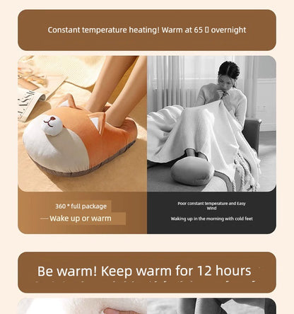 German Fantastic Foot Warming Appliance Winter Sleep Bed Dedicated Office Desk Charging Feet Warmer New Arrival Electric Hot Water Bag BeautiMass