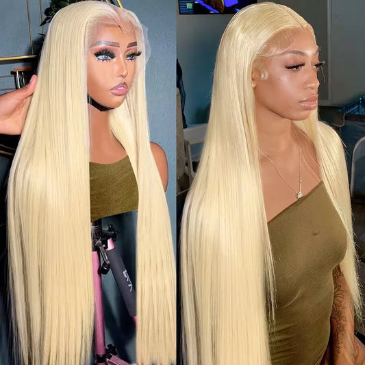 blonde 13x4 lace front wig human hair 613 hd lace frontal wig 13x6 straight wigs for women choice cheap wigs on sale clearance - BeautiMass