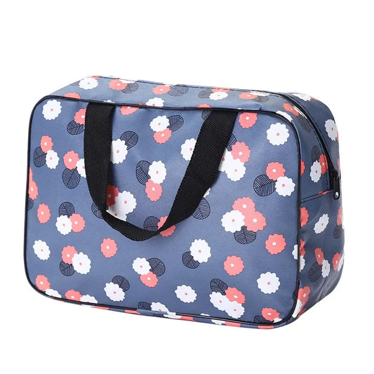 Travel Toiletry Case Zipper Makeup Organizer Bag - BeautiMass