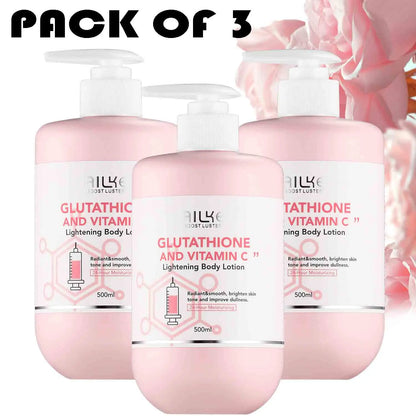 AILKE Brightening Skin Care Set, With Vitamin C, Glutathione, Deep Moisturizing - BeautiMass