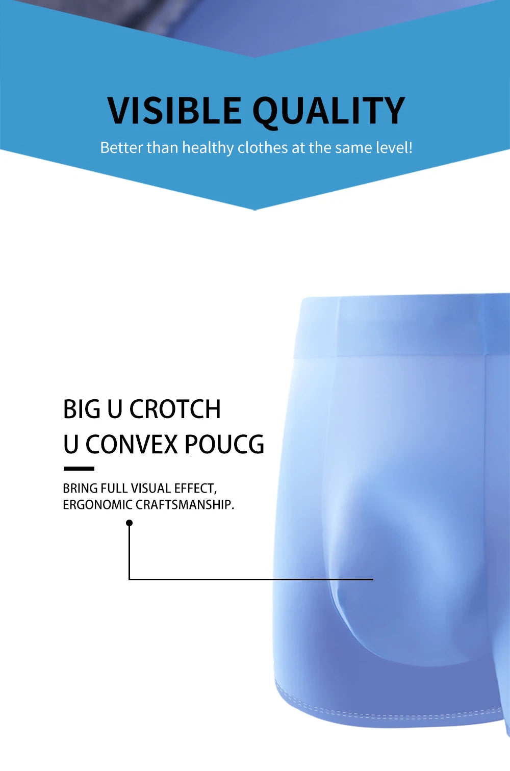 4Pcs/Lot Ice Silk Boxer Men's Ultrathin Boxers Men Graphene Breathable Underwear L-5XL - BeautiMass