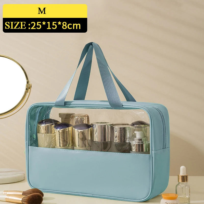 Transparent Makeup Wash Bag Women's Large Capacity - BeautiMass