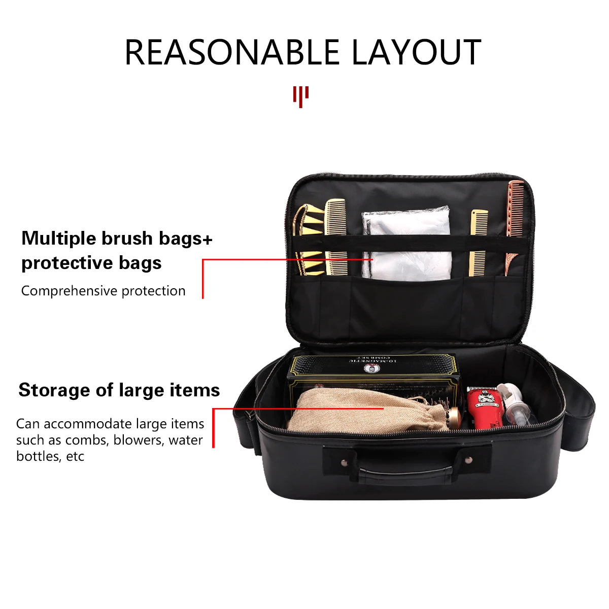 Women Travel Makeup Professional Waterproof Storage High Quality Cosmetics Bag - BeautiMass