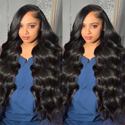 Body Wave 5x5 Transparent Lace Closure Wigs Human Hair For Women 13x4 Body Wave 13x6 Lace Frontal Human Hair Brazilian Wig - BeautiMass