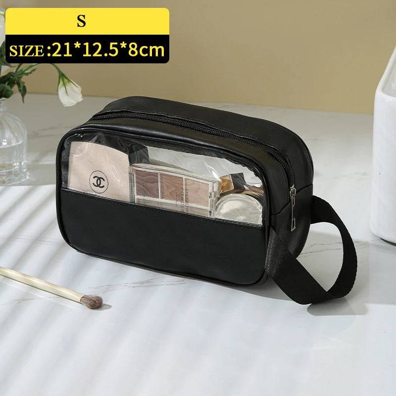 Transparent Makeup Wash Bag Women's Large Capacity - BeautiMass