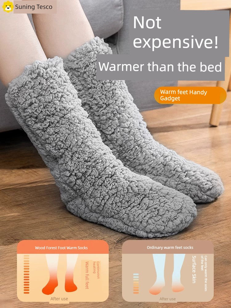 Fantastic Foot Warming Appliance Women's Feet Warmer Winter Sleep Bed Socks Hot Water Bag Dormitory Quilt Cover Feet Heattech 1851 BeautiMass