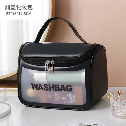 Transparent PVC Storage Travel Organizer Clear Makeup Bag - BeautiMass