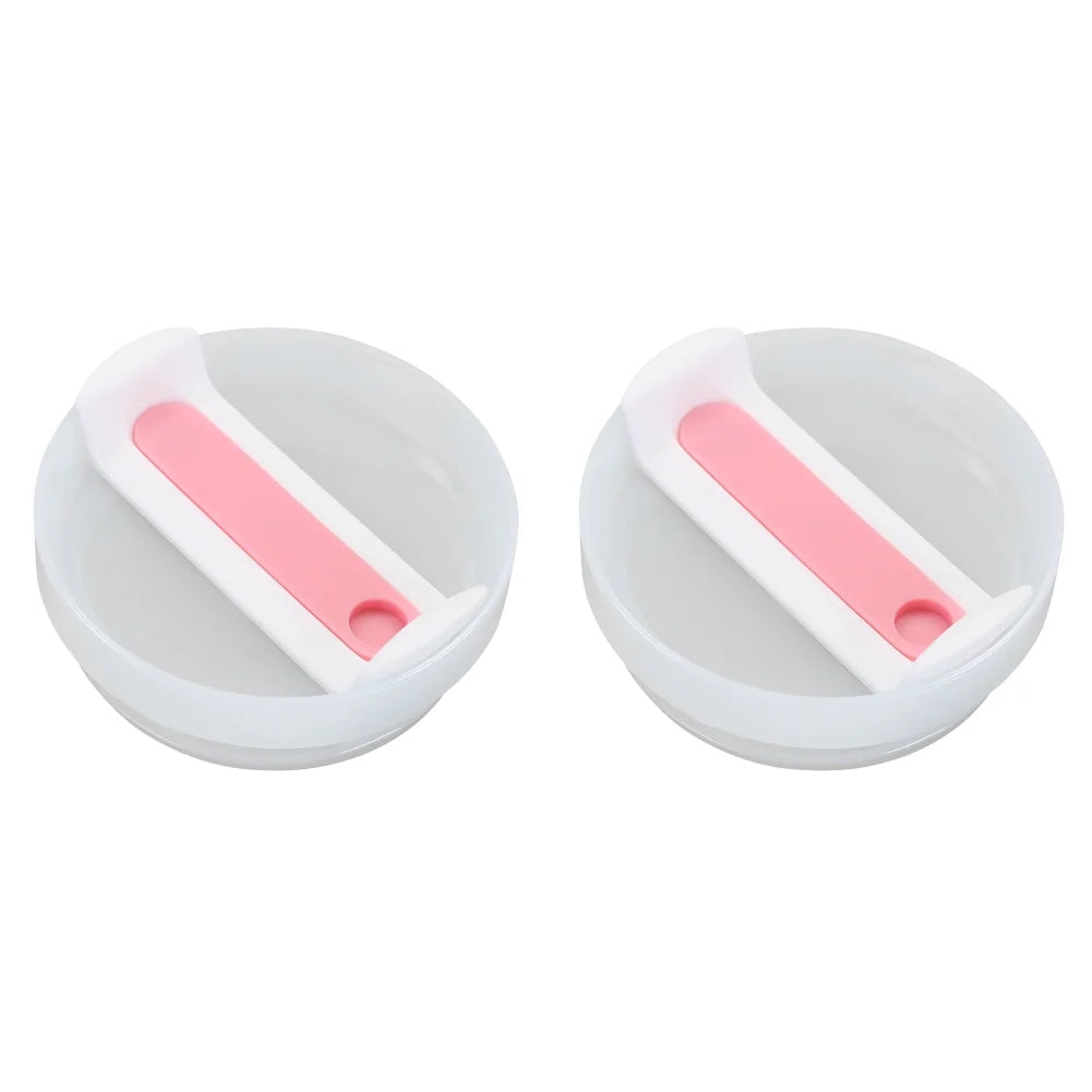 40Oz Flip Straw Lid Replacement Spill Proof Reusable Straw Cap Dustproof Tumbler Lids - BeautiMass