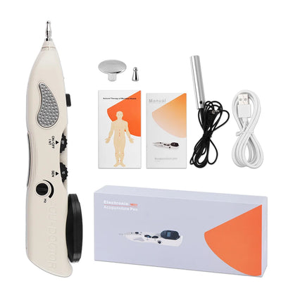 Acupuncture Pen With Digital Display Electro Acupuncture Point Muscle Stimulator - BeautiMass