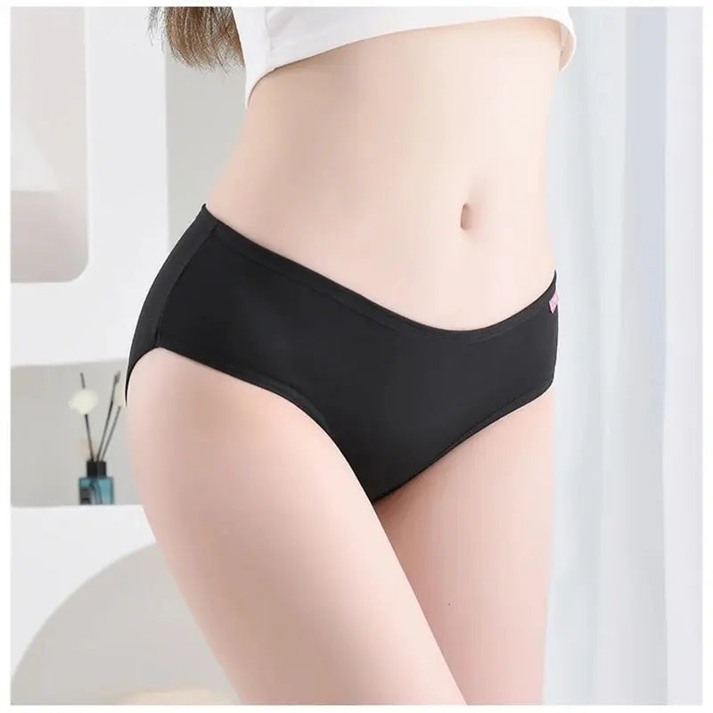 7Pcs Panties for Women Cotton Underwear Plus Size Breathable Soft Sexy Briefs - BeautiMass