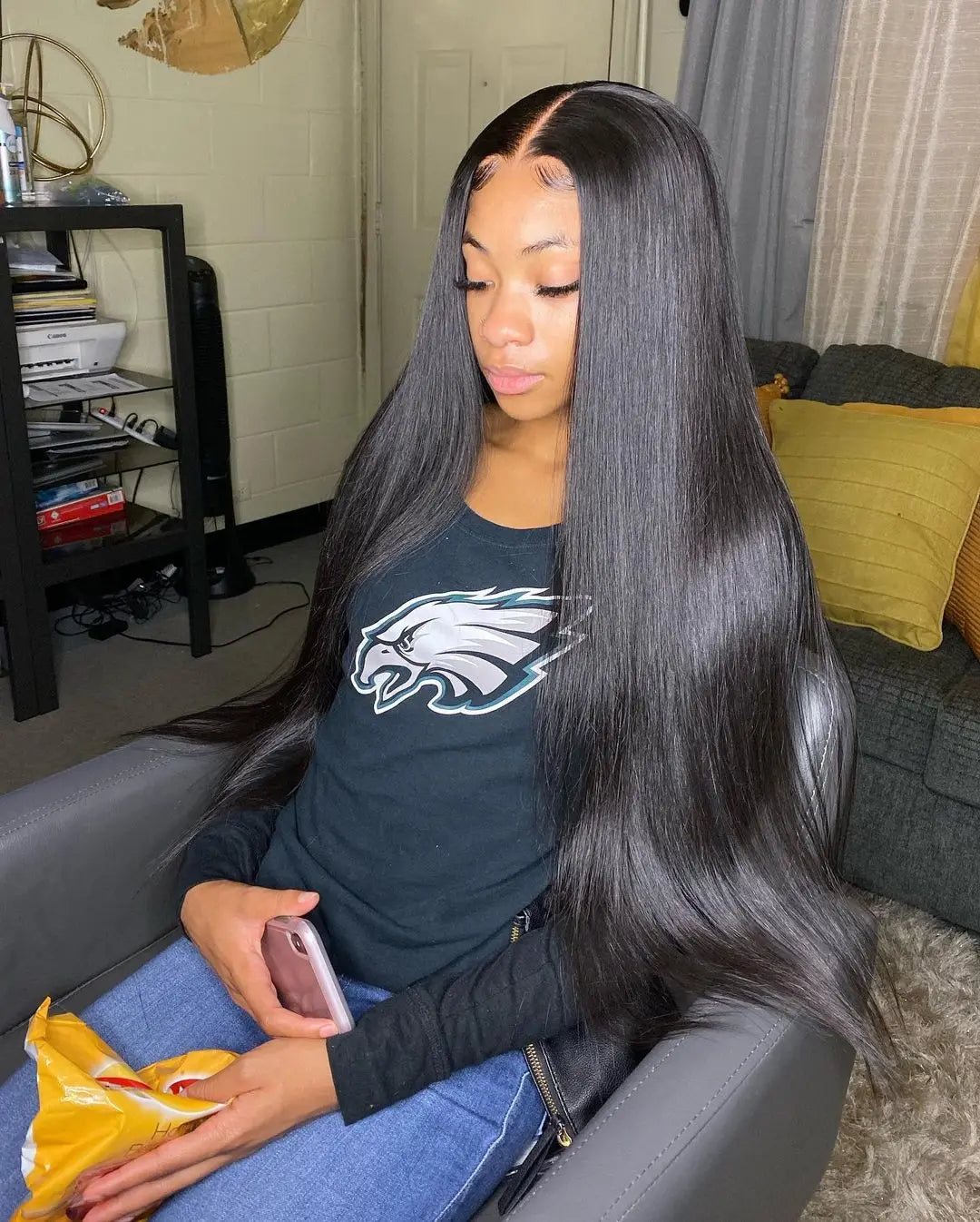 Pre Cut Glueless Wig Human Hair Ready To Wear And Go Preplucked Brazilian Bone Straight Human Hair Wigs - BeautiMass