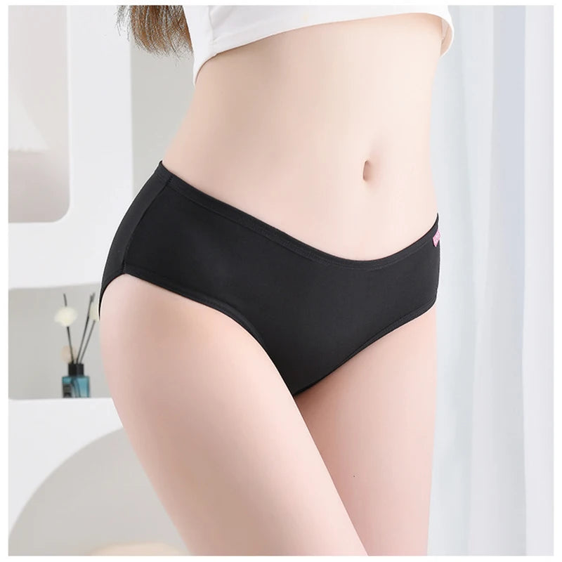 7Pcs Panties Plus Size Underwear Cotton Briefs Soft Panties - BeautiMass