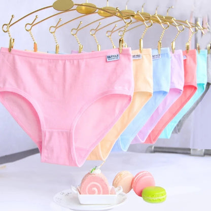 7Pcs Panties for Women Cotton Underwear Plus Size Breathable Soft Sexy Briefs - BeautiMass