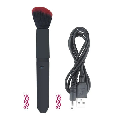 Vibrating Makeup Brush with 10 Vibration Frequencies - BeautiMass